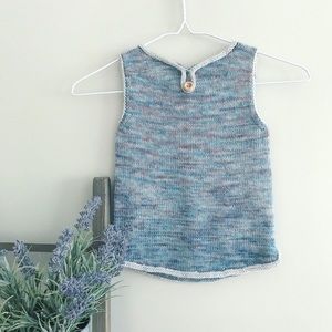 Handknit Merino Wool Tunic (1-3yrs)